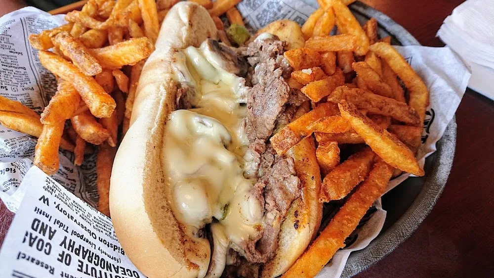 Philly Cheese Steak Poboy